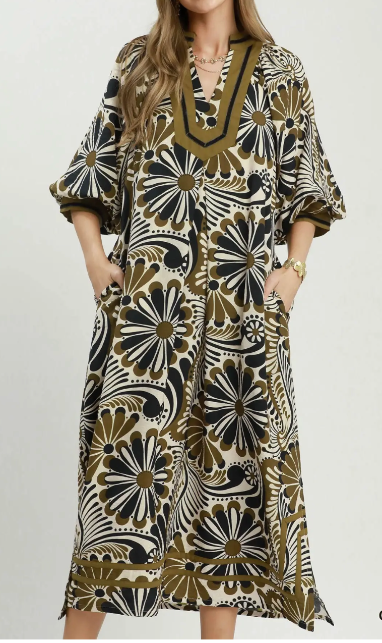 Savannah Grove Midi Dress
