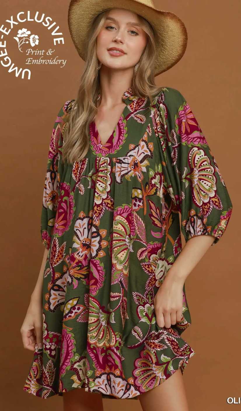 Boho Bloom Dress