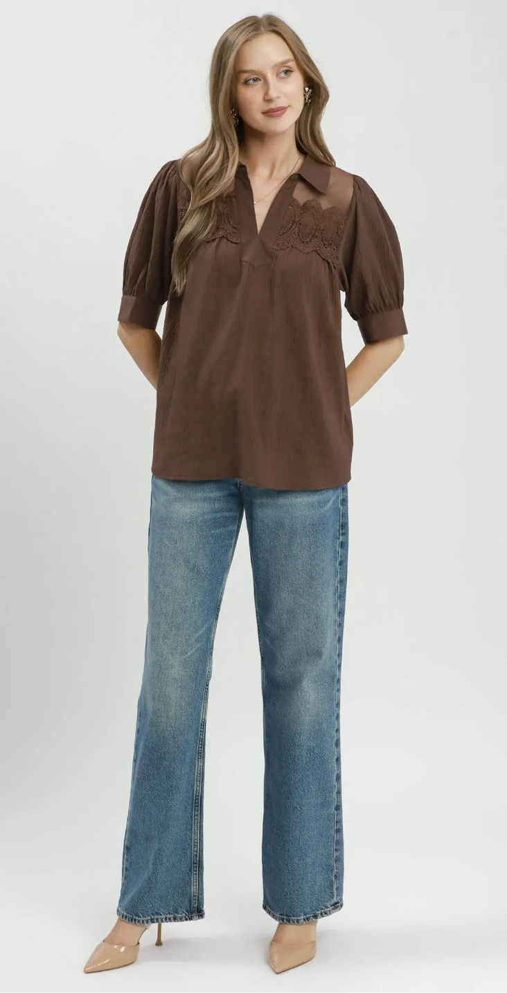 Lace & Grace Blouse