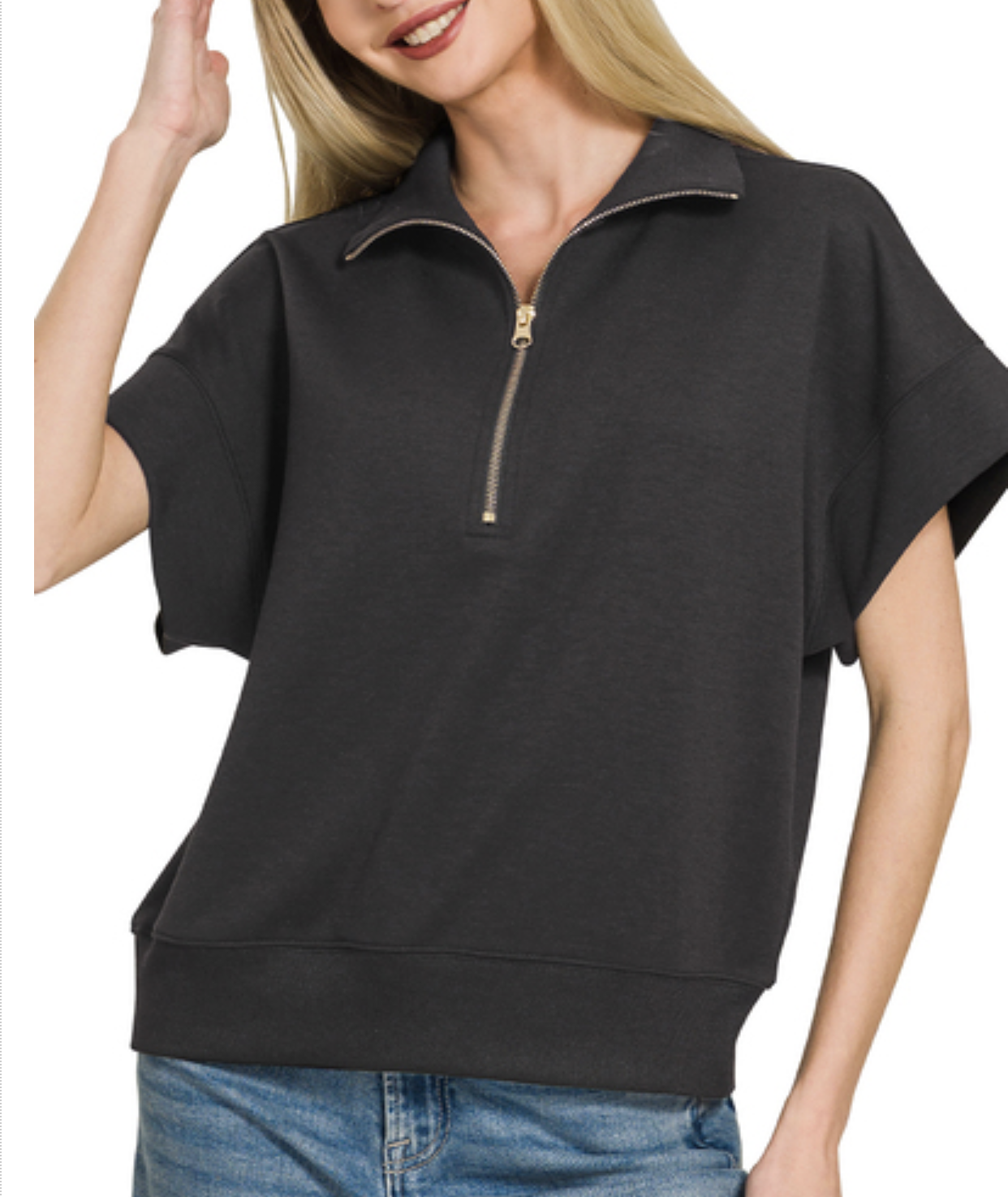 On the Go Scuba Pullover