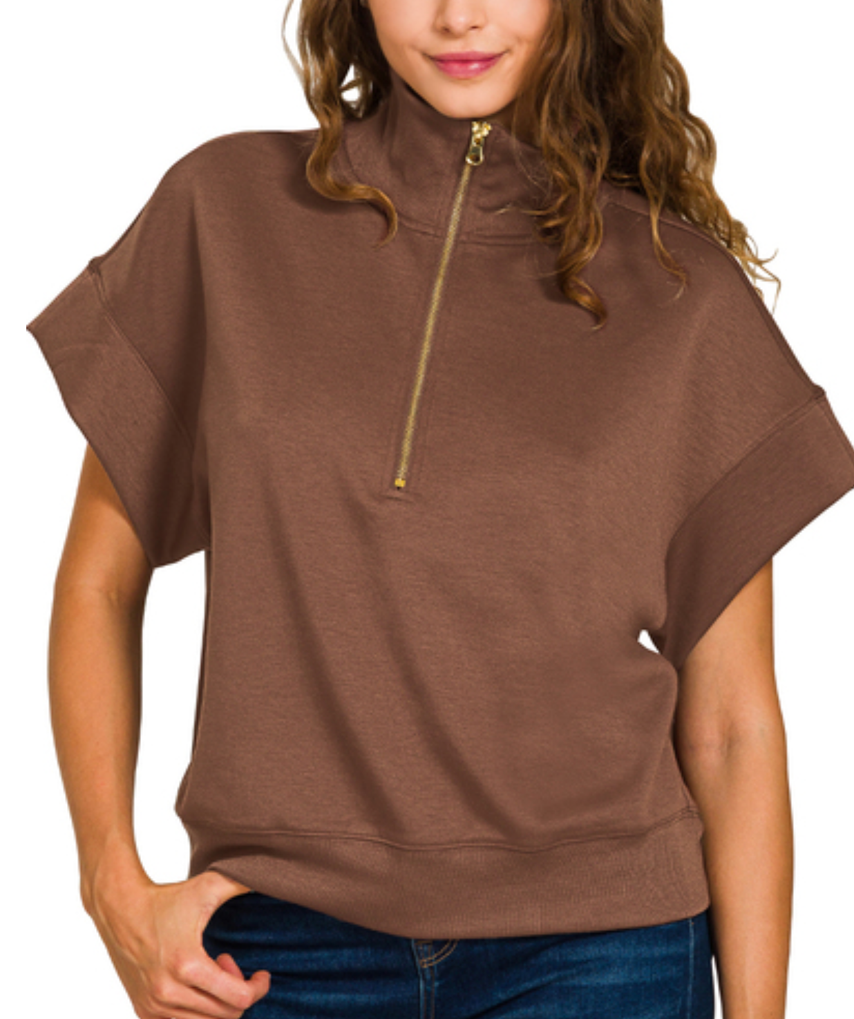 On the Go Scuba Pullover