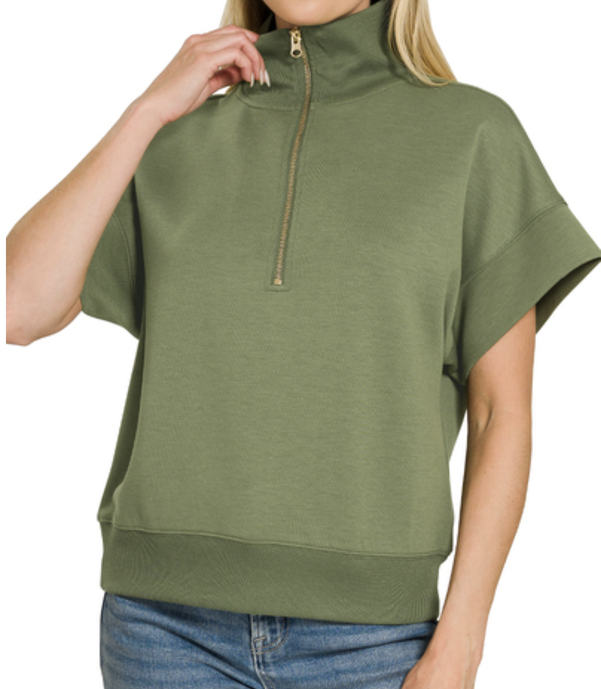 On the Go Scuba Pullover