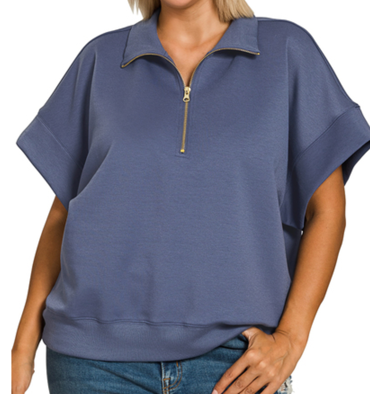 On the Go Scuba Pullover