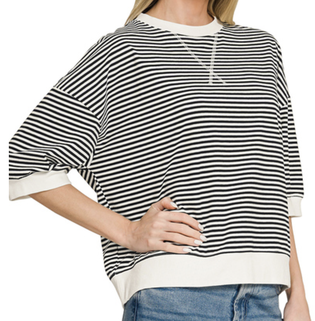 Weekend Escape Stripe Top