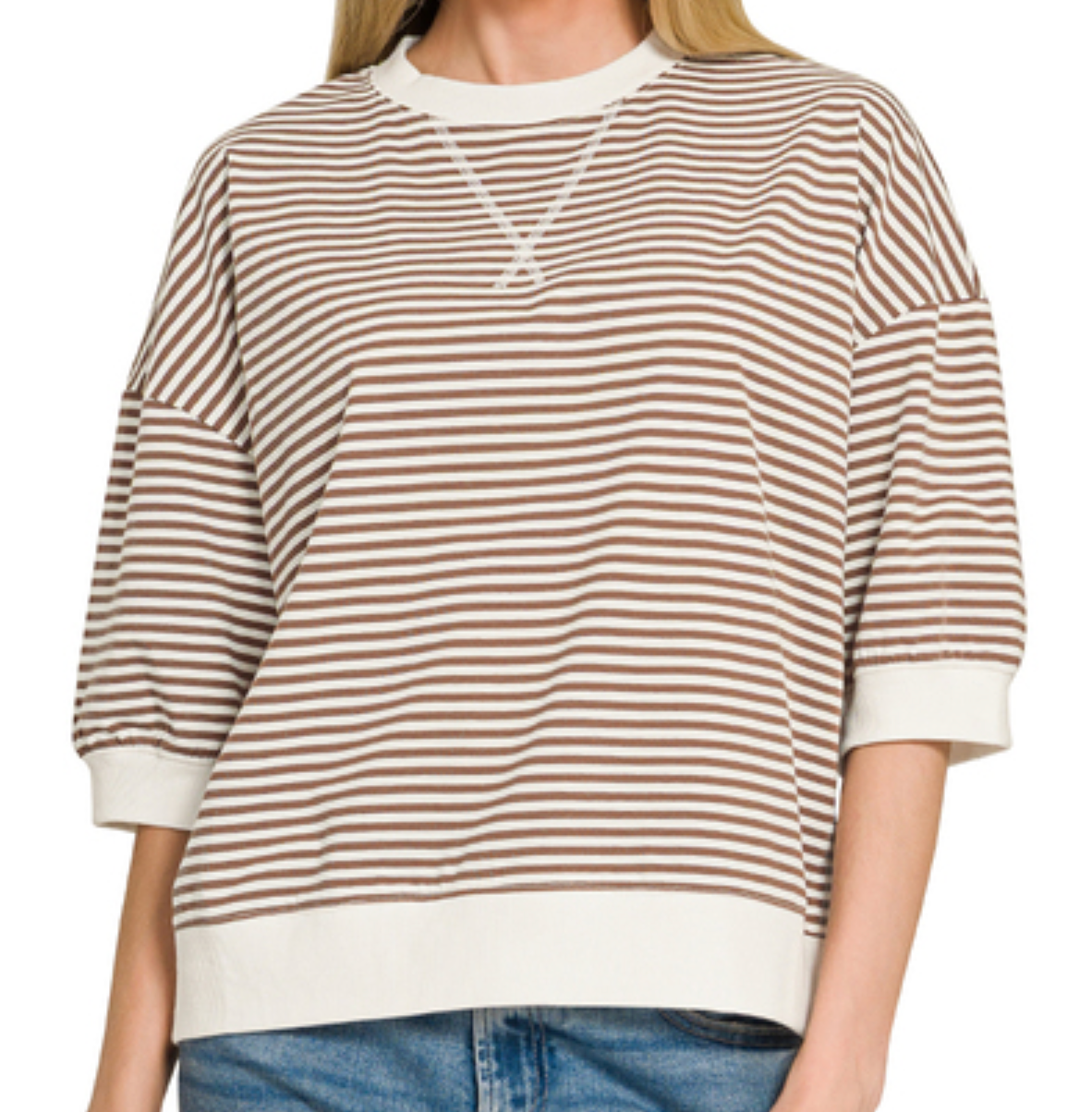 Weekend Escape Stripe Top