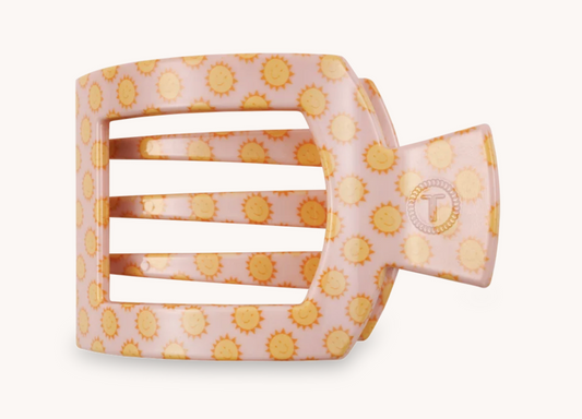 Sunny Days Ahead Medium Flat Square Hair Clip