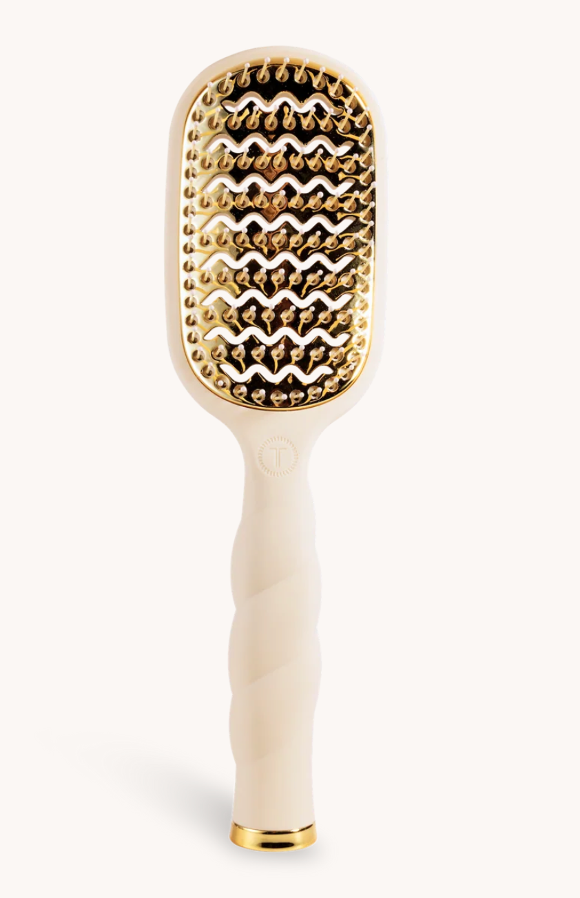 Vented Hair Brush-Tan