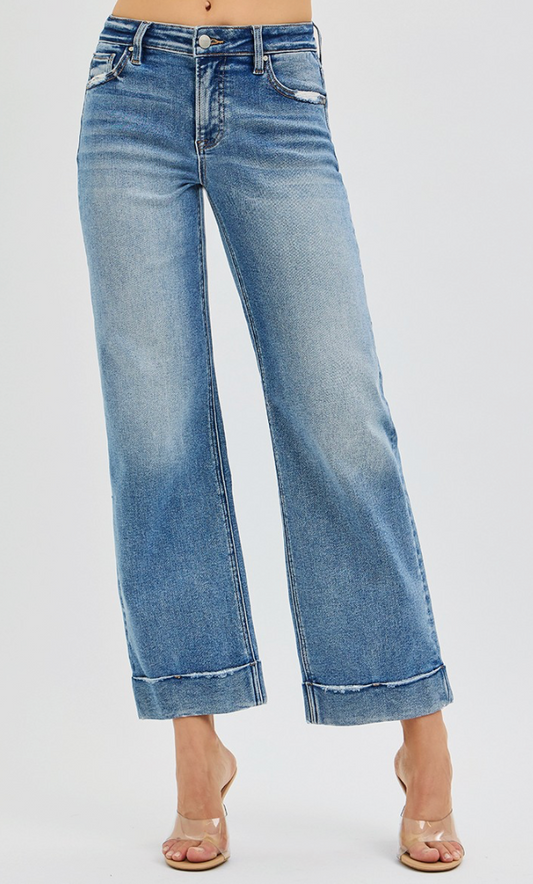 Timeless Risen Crop Jeans