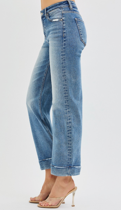 Timeless Risen Crop Jeans