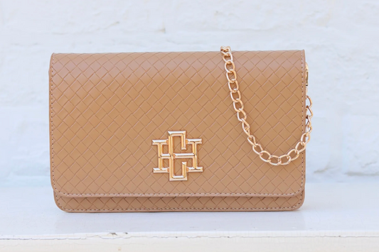 Downtown Convertible Clutch, Tan