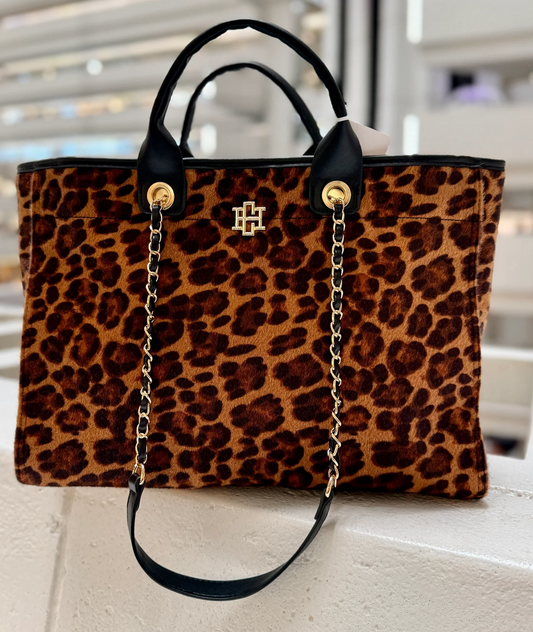City Chic Leopard Tote