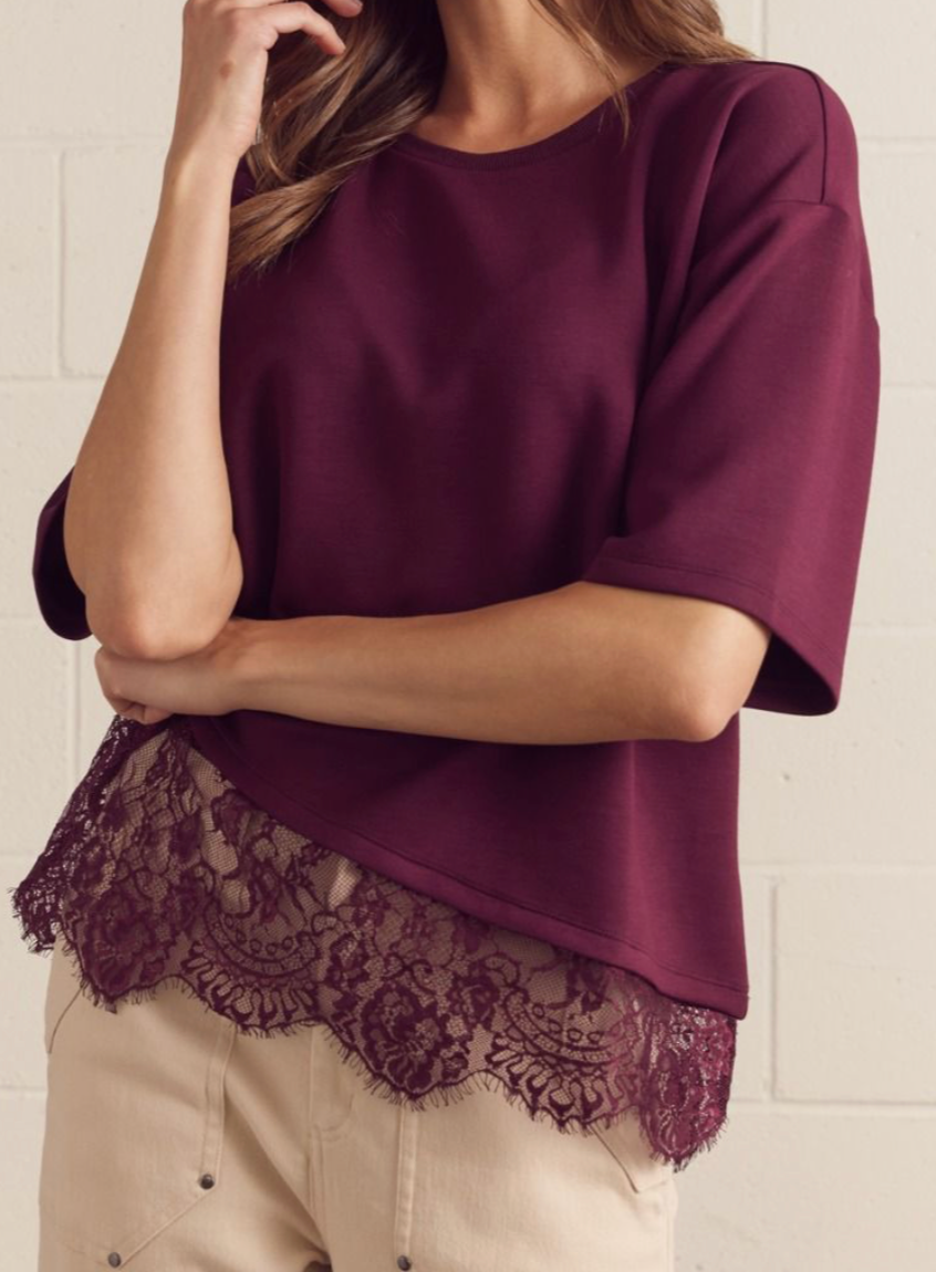Lace After Hours Top