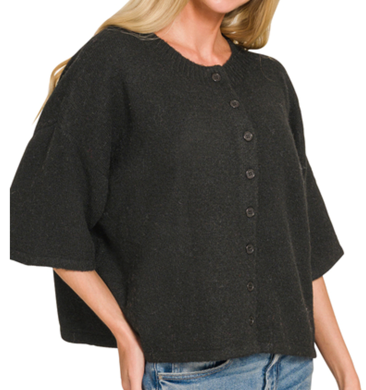 Autumn Avenue Short Sleeve Cardigan