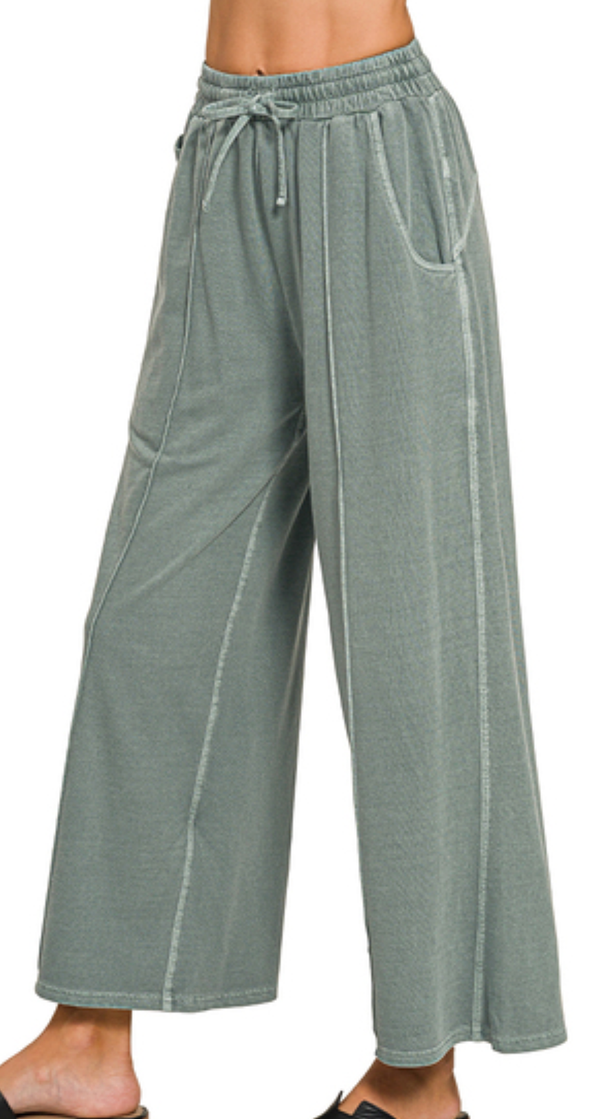 Weekend Ease Wide Leg Pants