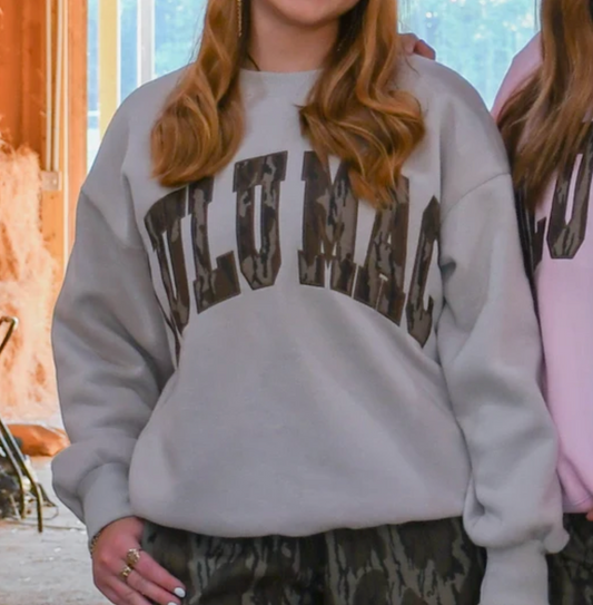LuluMac: Mossy Oak Bottomland Sweatshirt, Greige