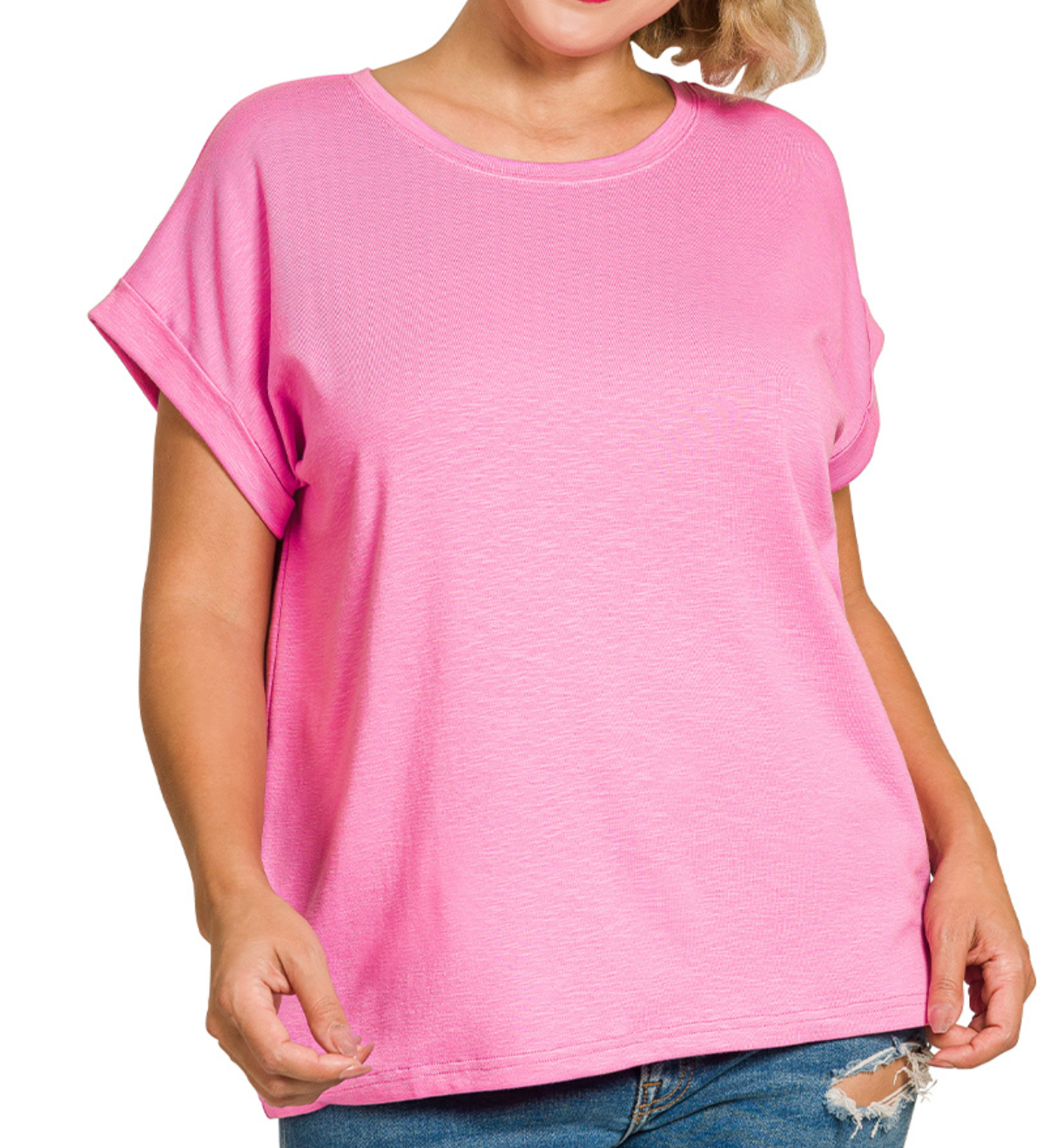 The Everyday Rolled Sleeve Tee
