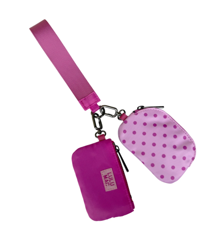 Lulu Mac Double Pouch Wrist Wallet