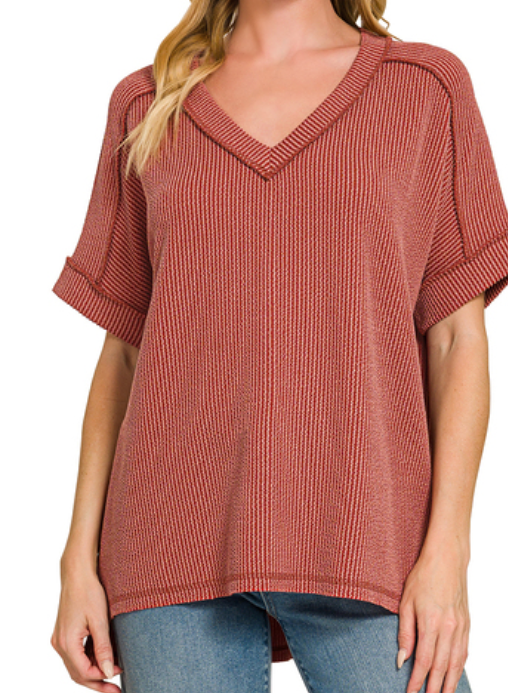 Willow V Neck Top