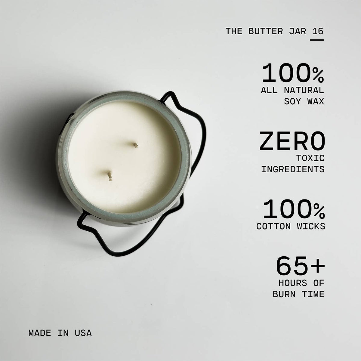 16 oz Butter Jar Candle: Rake, Pile, Leap!