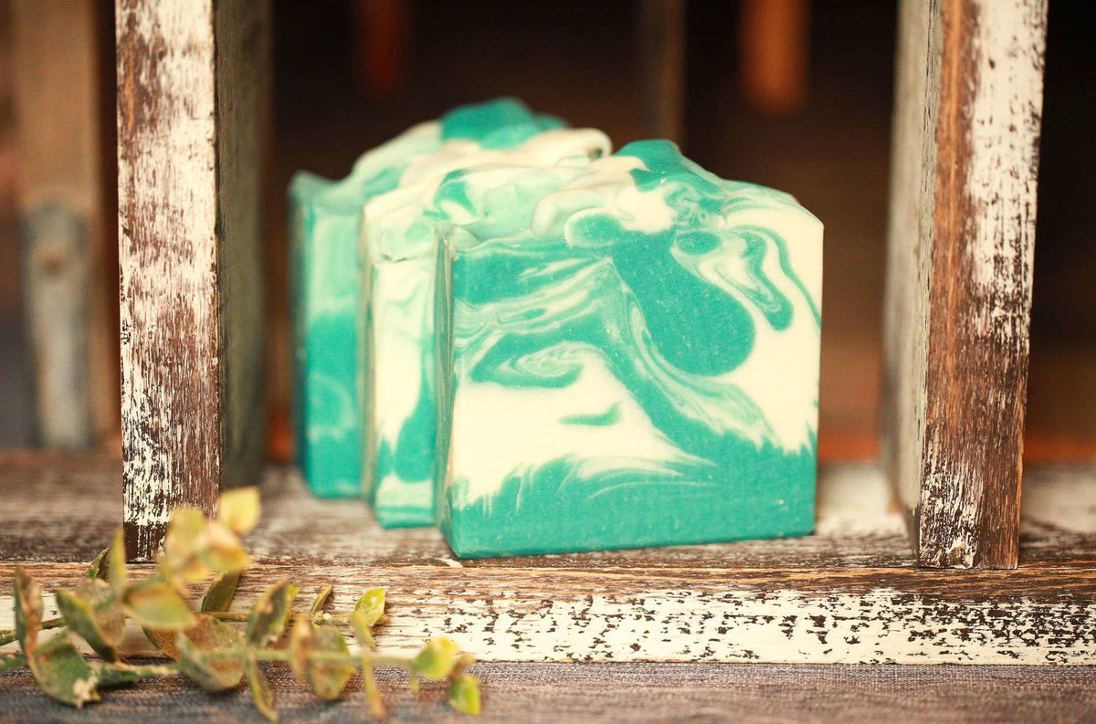 Blue Volcano Cold Process Bar Soap, 4.5 oz.