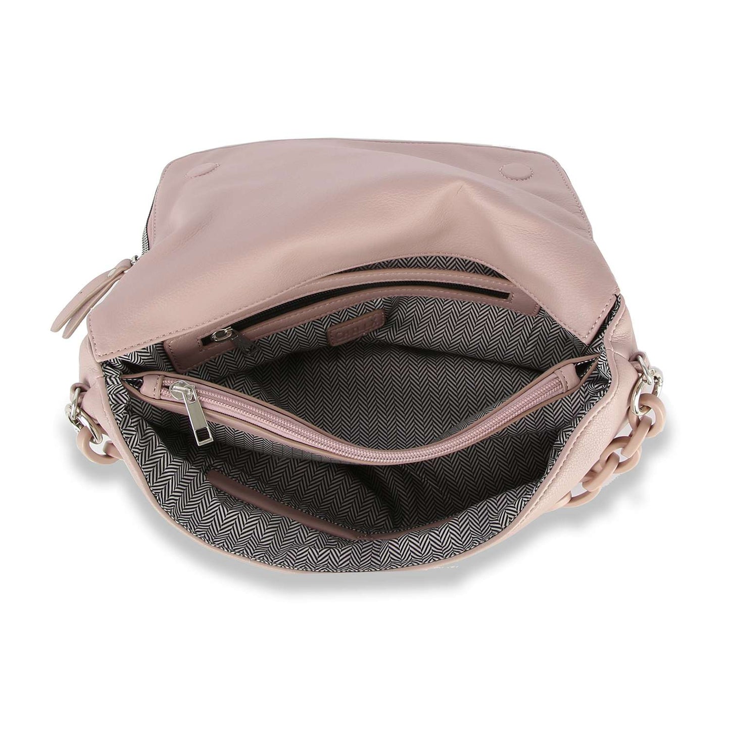 Chain Handle Shoulder Bag