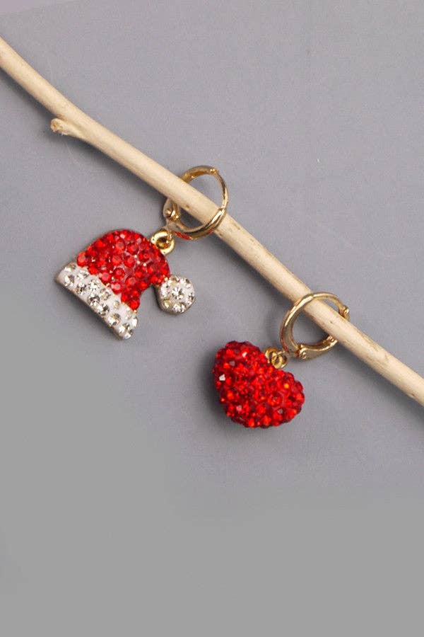 Santa Baby Mini Hoops