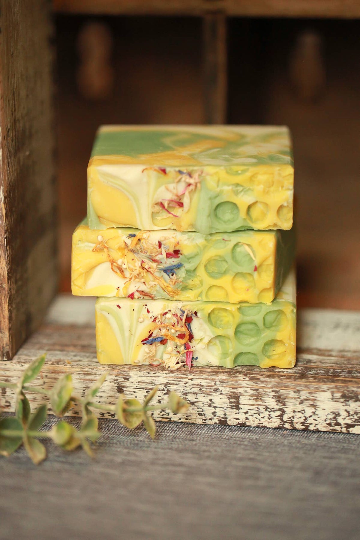 Honeysuckle Cold Process Bar Soap, 4.5 oz.