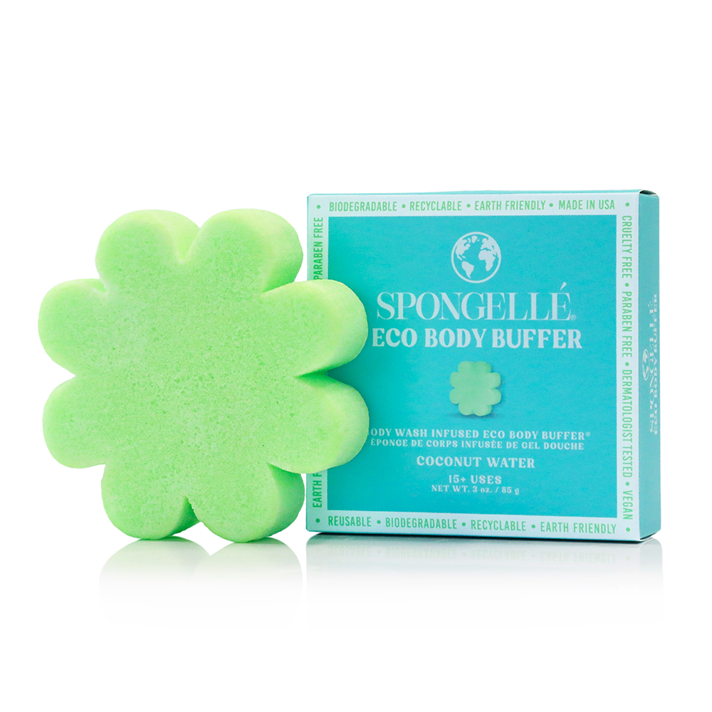 Coconut Water Eco Body Buffer | Made in USA | Clean