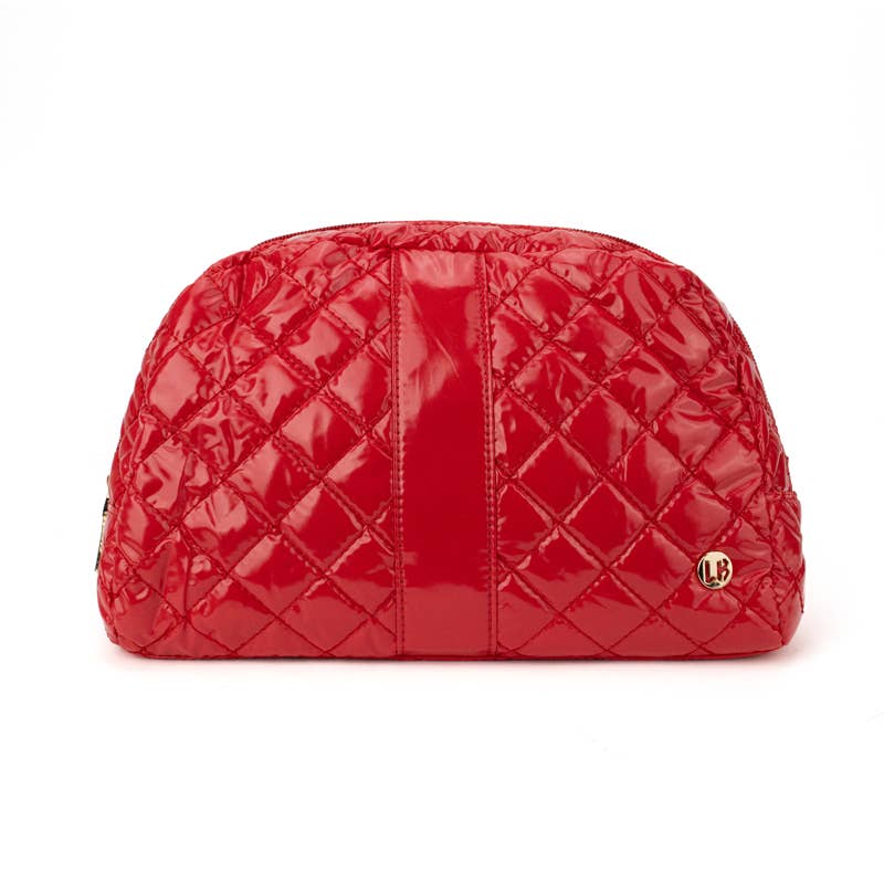 Cosmetic Makeup Bag Travel Pouch Candy Apple Red