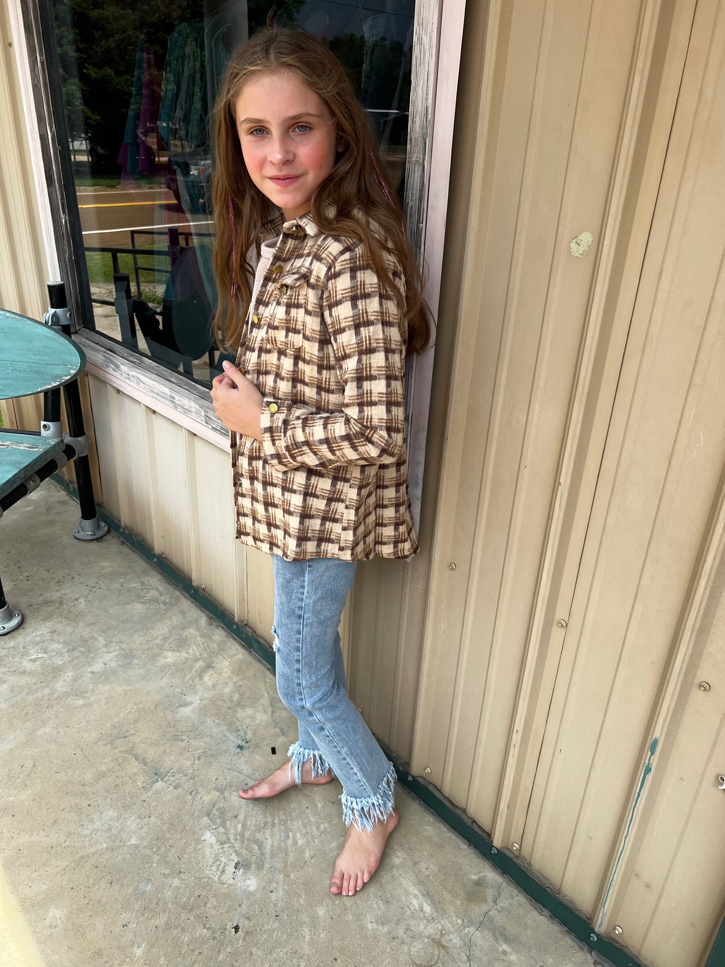 Girls Autumn Sunset Top