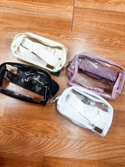 Clear Belt Bag