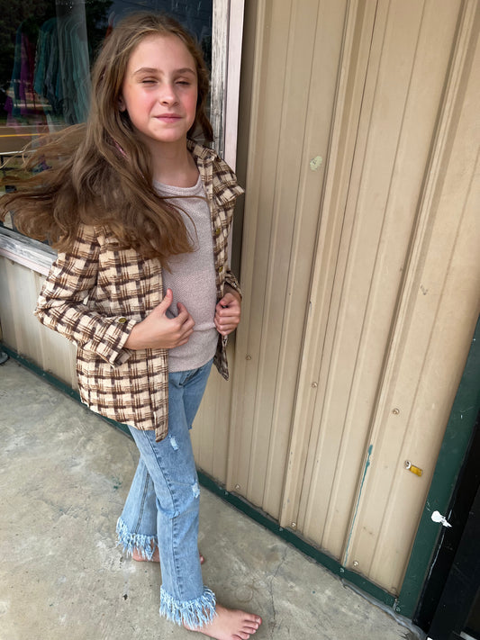 Girls Autumn Sunset Top