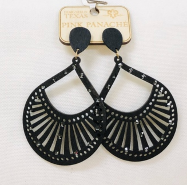 Cutout Drop Earrings