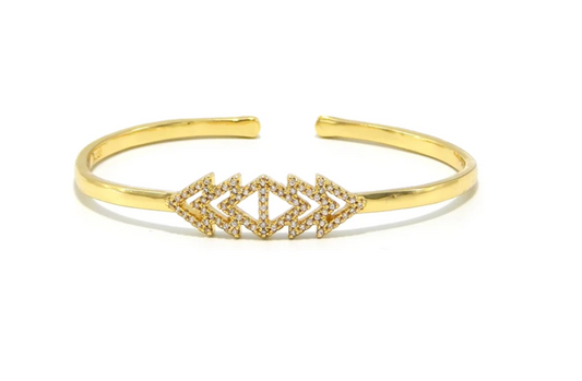 Arrow Cuff - Gold