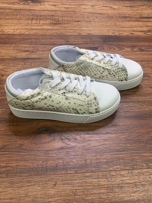 Snake Print Sneaker