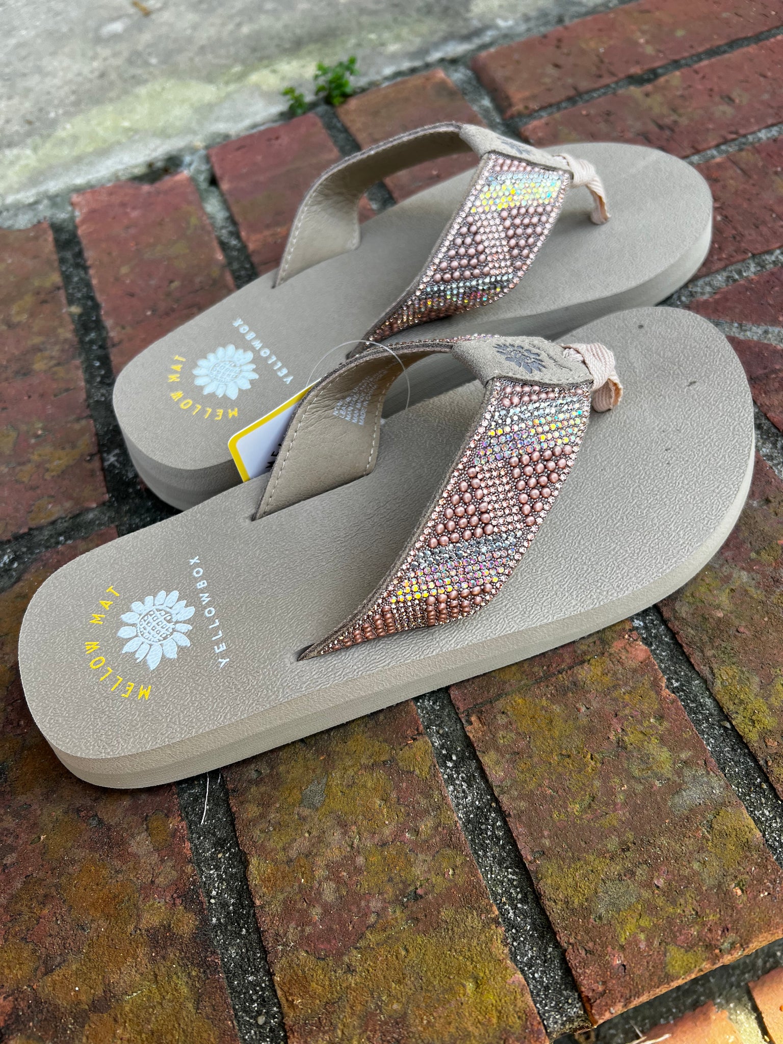 Yellow Box Noah Sandal, Taupe