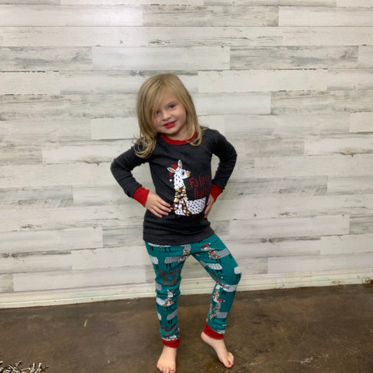 Fa La La Llama Kid's PJ Set