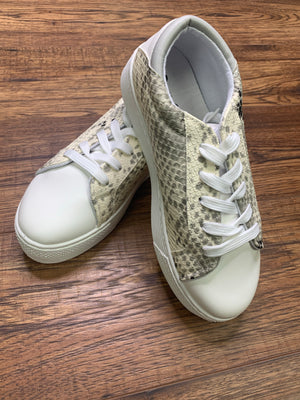 Snake Print Sneaker