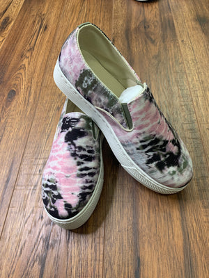 Tie Dye Slip On Shoe