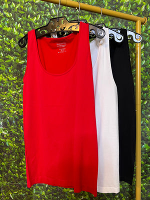 Scoop Neck Seamless Tank