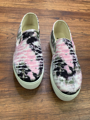 Tie Dye Slip On Shoe