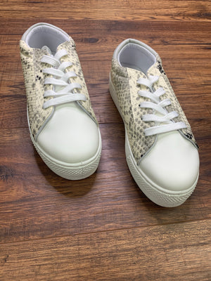 Snake Print Sneaker