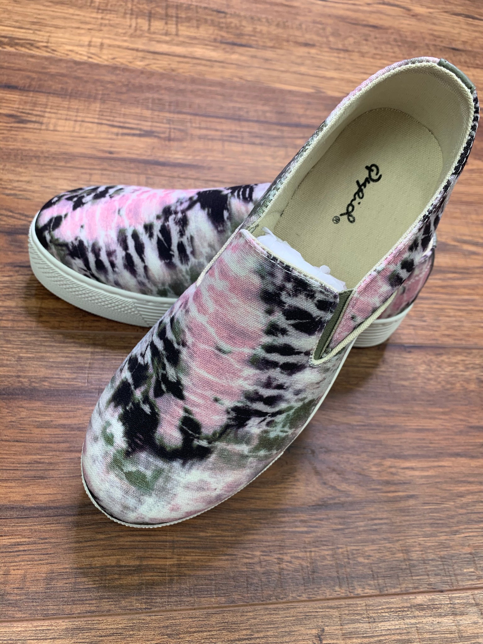 Tie Dye Slip On Shoe