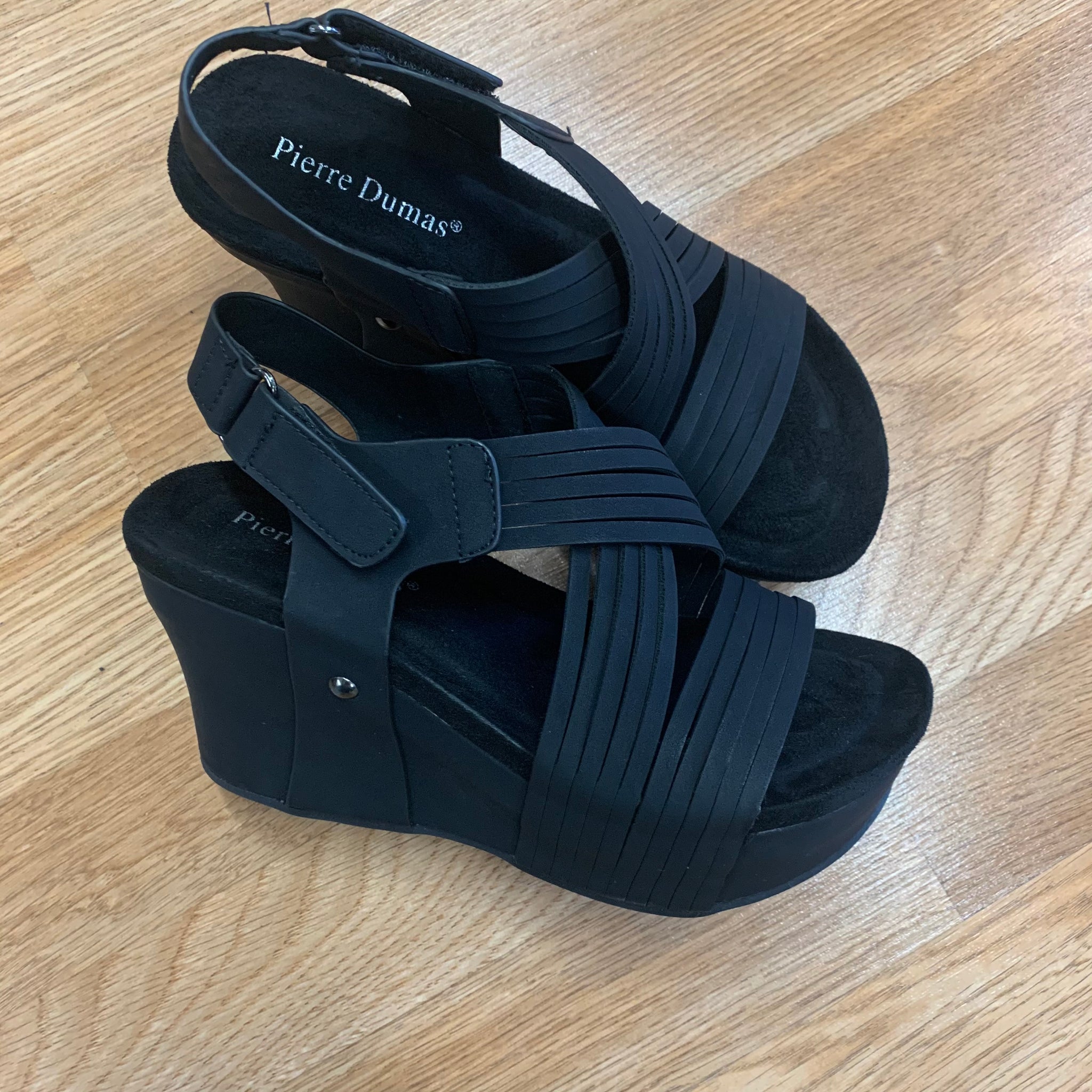 Strappy Wedge Sandal