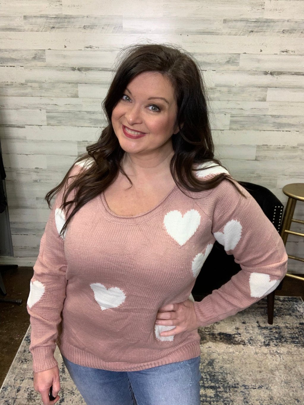 Surrounded By Hearts Sweater